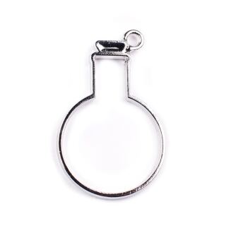 bezel test flask silver - design 2