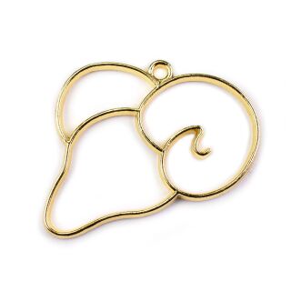 bezel zodiac sign Aries gold - design 2