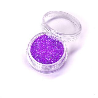 glitter powder lilac