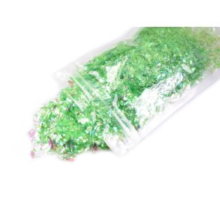 20g glitter flakes green