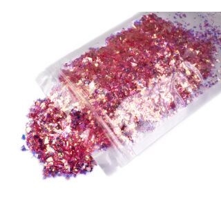 20g Glitterflocken rot