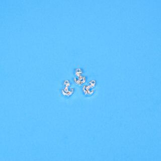 3 little anchors silver