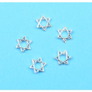 5 Hexagramme silver