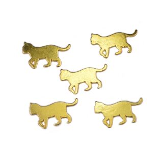 5 Katzen gold - Design 4