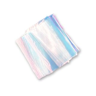 iridescent foil pale torquise