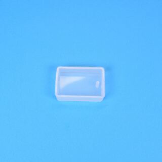 small silicone mold rectangle with hole