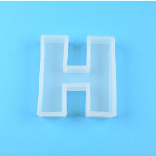 silicone mold letter H