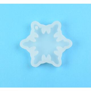 silicone mold snowflake - design 3