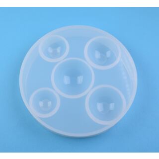 silicone mold hemispheres round