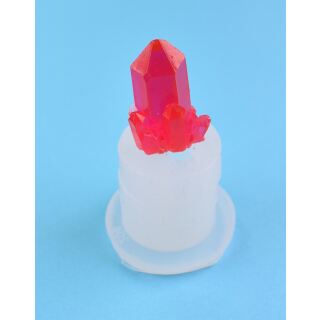 silicone mold crystal cluster - design 20