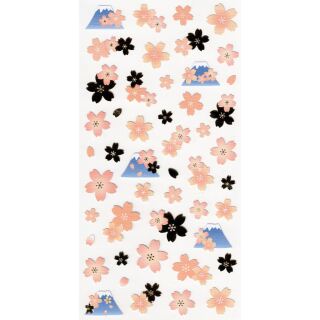 cherry blossom stickersheet fuji