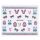 giltter easter sticker sheet BLE1051D