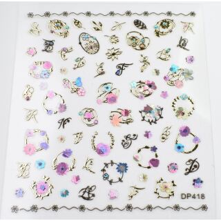 Jewel sticker sheet DP418