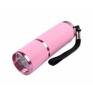 UV torch 9 LED pink